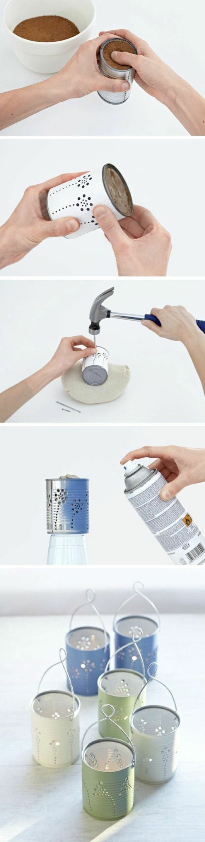Tinker-med-plåtburkar-sprayflaskan-ljusstake-själv-make-hammare
