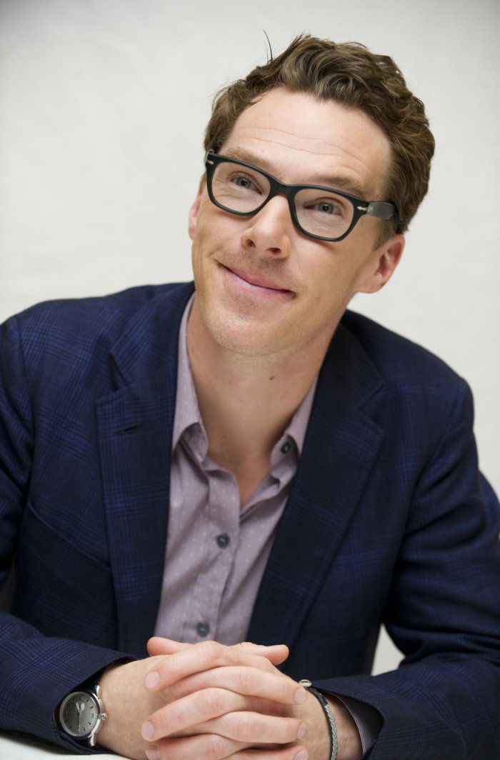 Benedict-Cumberbatch Hipster Glasses-enkel modell herreklær