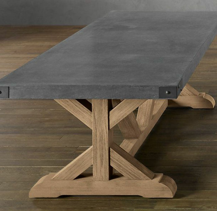 betón-table-Ohromujúci dizajn