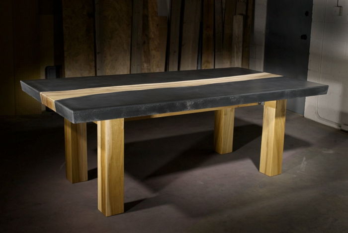 betón-table-once model