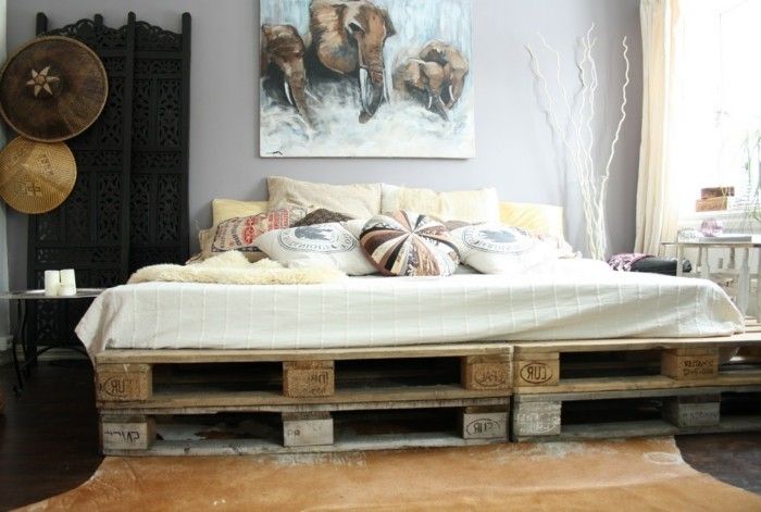 łóżko-own-build-a-bed-of-EUR palety