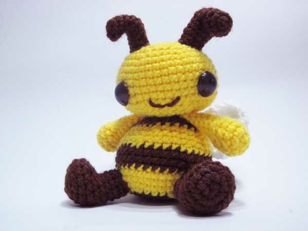 abelha-Crochet-Susse-pequenas-animais-to-home-have