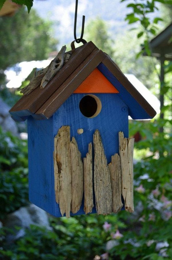 Blue House per Bird Dersign idea
