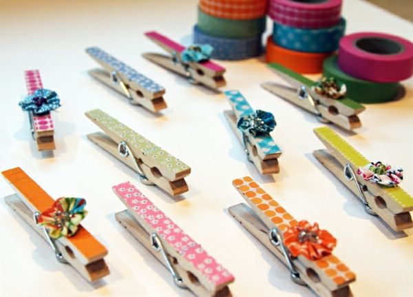 farebný-clothespin-nápady remeslá-s-vodovodného kohútika-cool-design-nápady ---