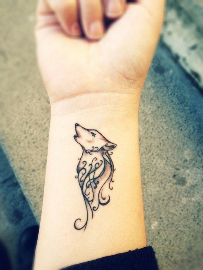Cool Tattoo Ideer Wolf representasjon
