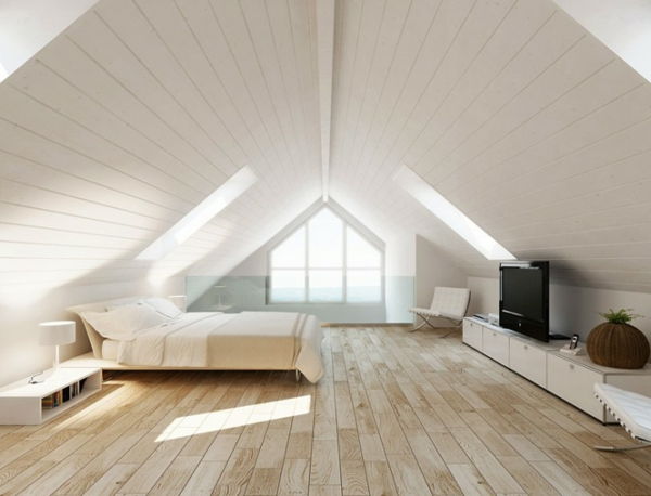 roof-em-branco-wohnideen-mansarda quartos