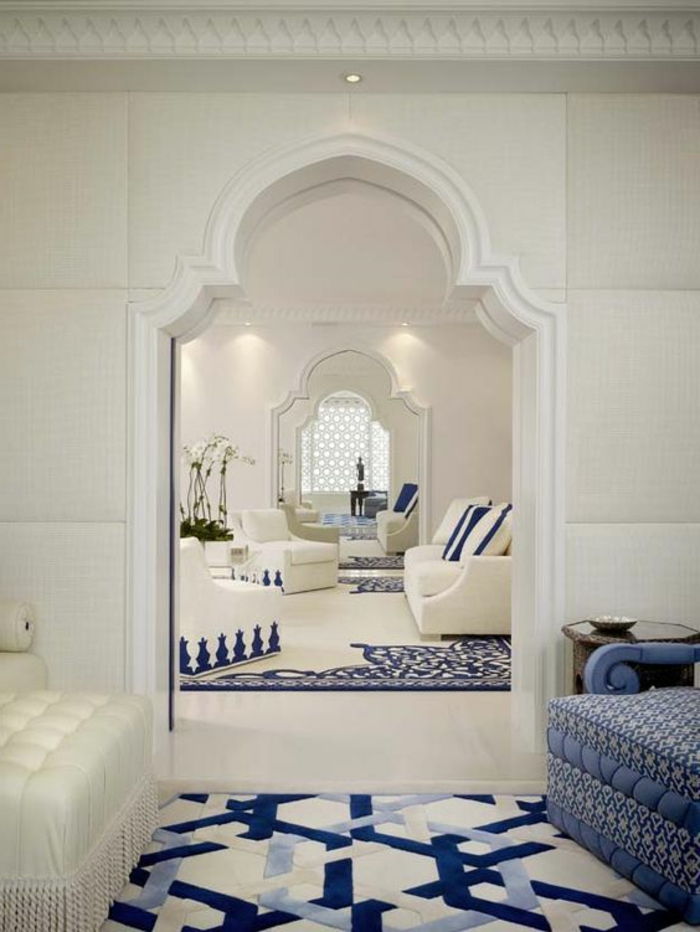 lampe orientalske flotte designideer for å låne inspirasjon fra oriental hvit og blå kombinere