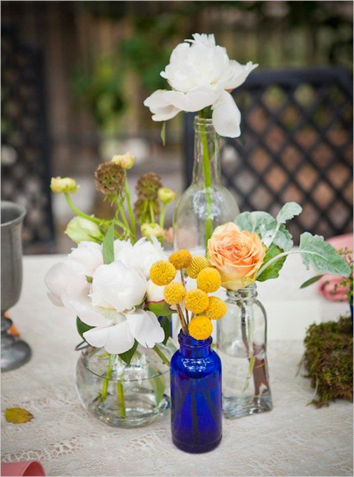 deco vazo-ile-cam muhteşem Taze çiçek vazoları-dekore