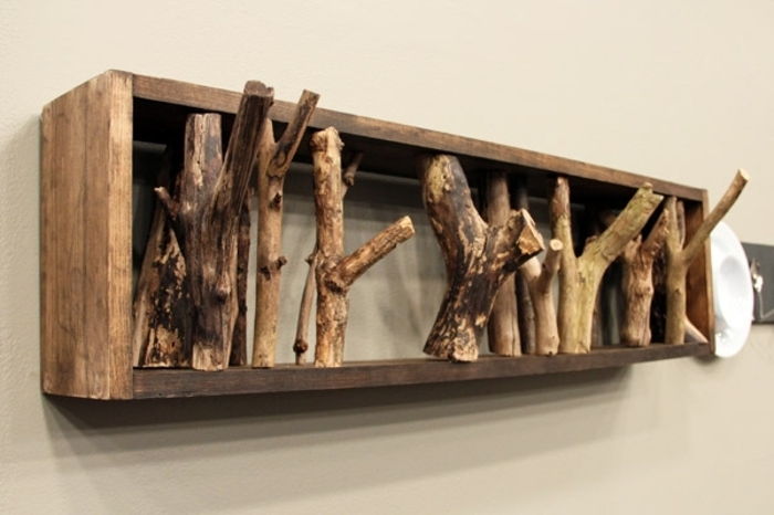 decoratiuni din lemn rafturi decorative idei de lemn design deco cuier idei dulap tabel