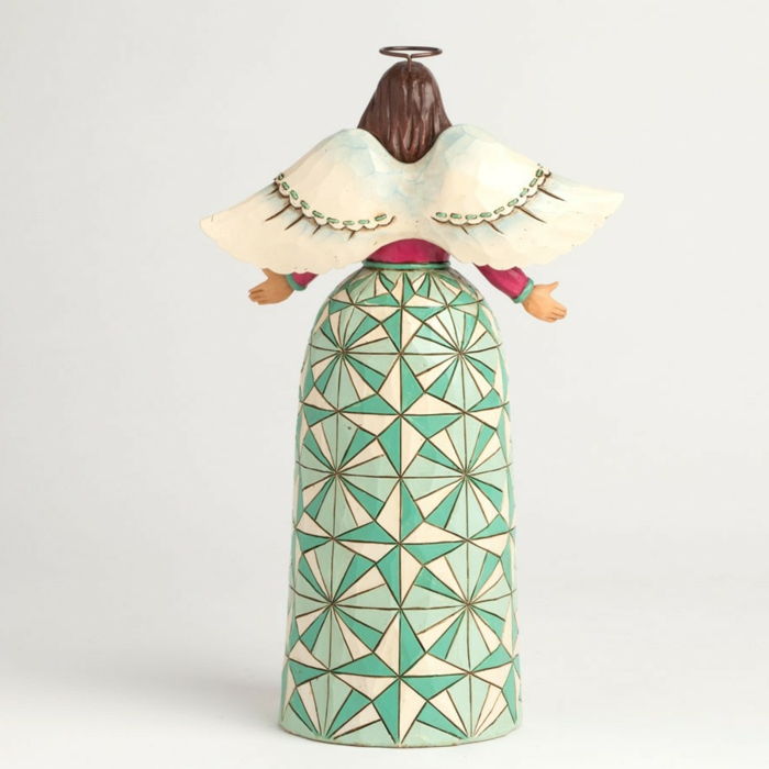 dekorativa ängel siffra-souvenir trä