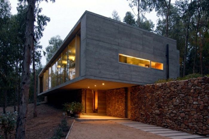 Zasnovo končan house-pra-ideje-za-arhitekturo-house-z-ravna streha