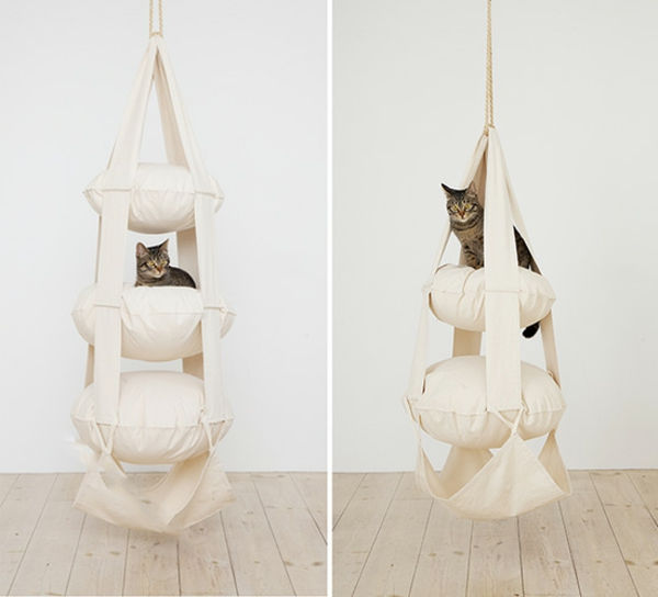dizaino baldai katės-balta CatsTrapeze