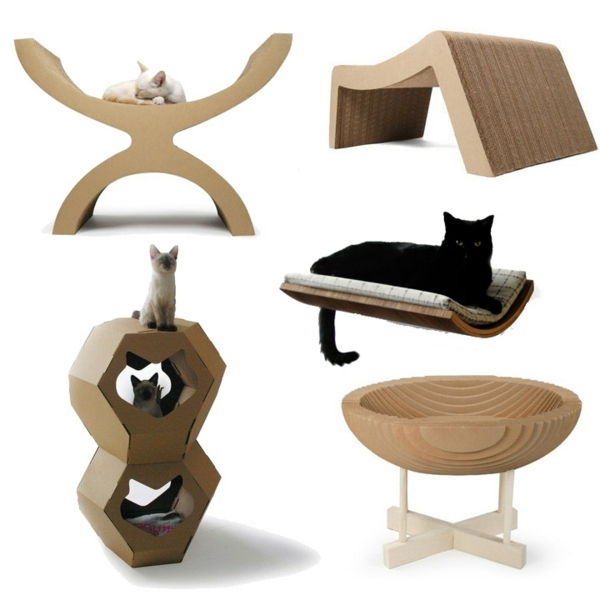 dizaino baldai kačių HJ-Mews-baldai