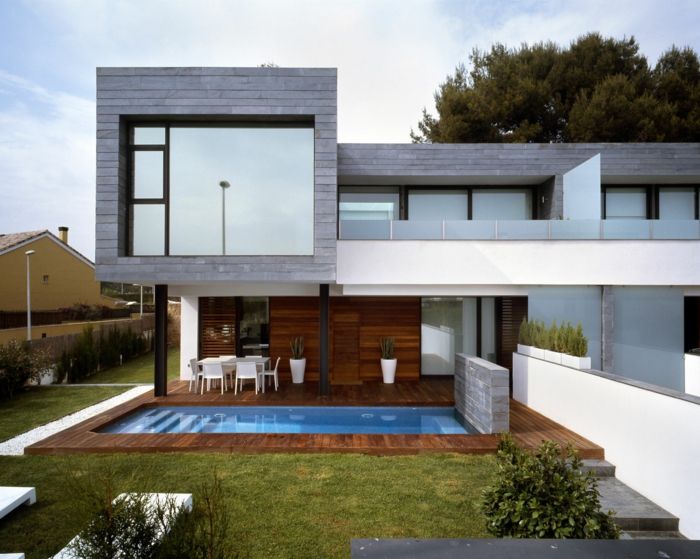 Tasarımcı evler modern ev