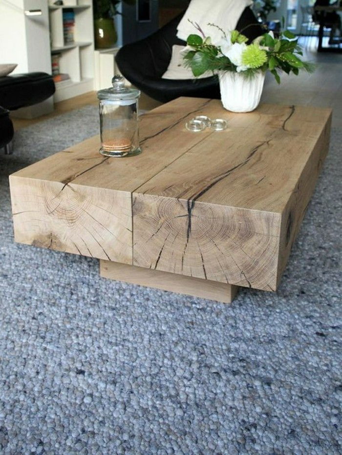 diy-Moebel-wohnideen-själv-göra-table-from-massivt trä