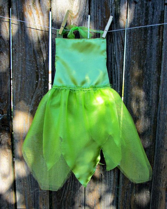 vplyv na celé waldfee-kostým-zeleno-little-girl-Fairy Costume