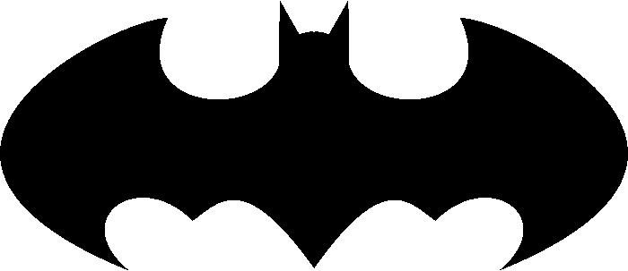 aruncați o privire la această mică bâtă neagră frumoasă care zboară - idee pentru un logo pentru omul de lilieci