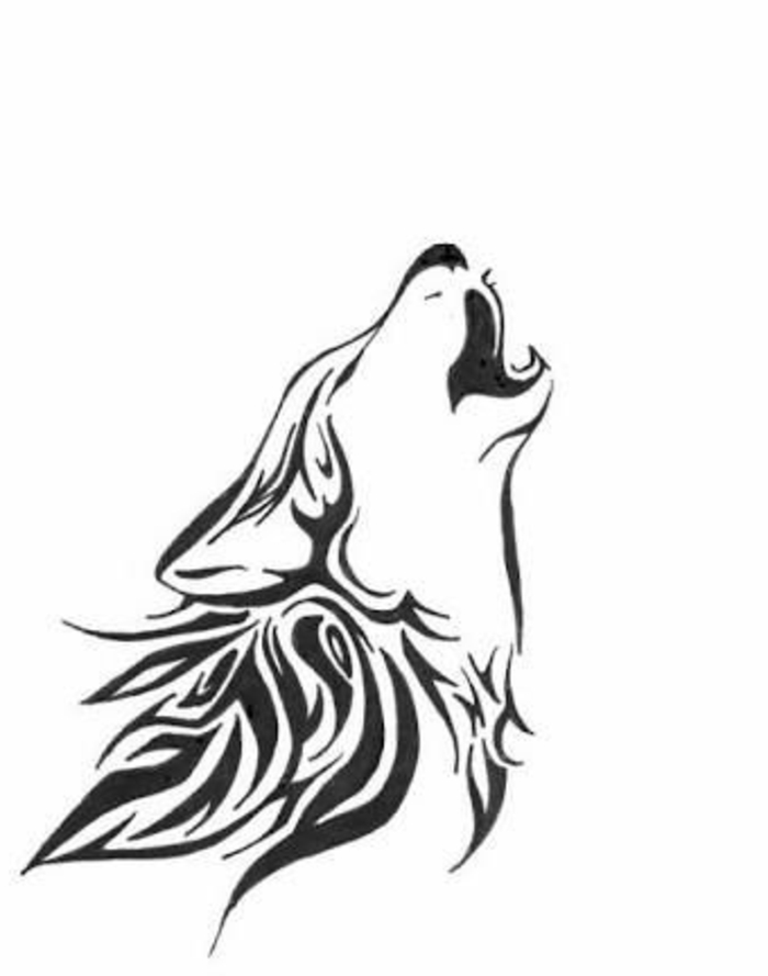 vilkų gentis - tiesiog puiki mintis už gražų vilkų tatuiruotę, kurią tikrai galėsite mėgautis - garsusis vilkas