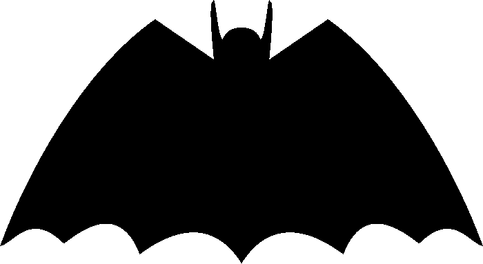 idee pentru un logo foarte frumos negru cu un batman zburător
