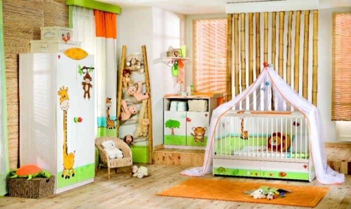 Unikátny dizajn-babyroom farby farby, krásna, detské postieľky