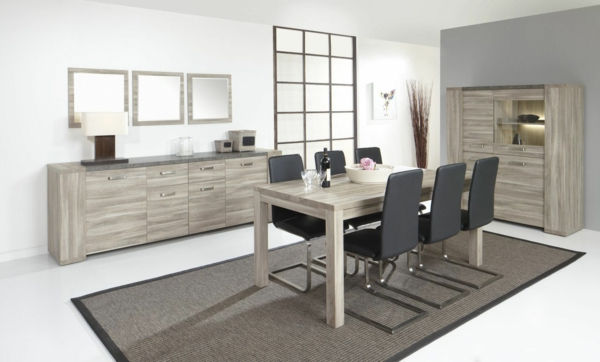 elegant-dining-møbler set-spisestue stoler spisebord-design-ideer