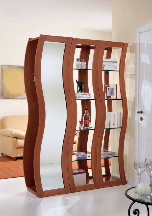 extravagantný kabinet - ako izba - rozdeľovač - originálny dizajn