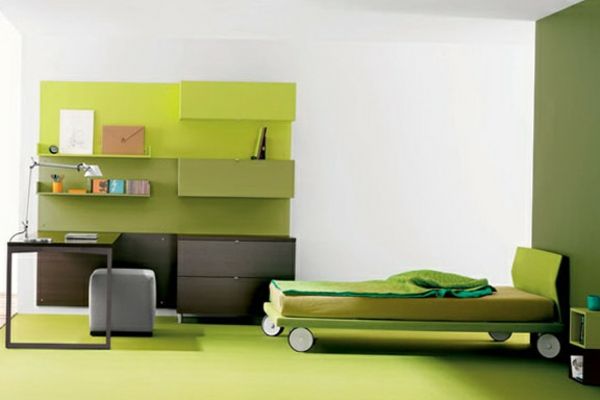 Renk paleti duvar boyası duvar boyası zeytin yeşili rulo karyolası