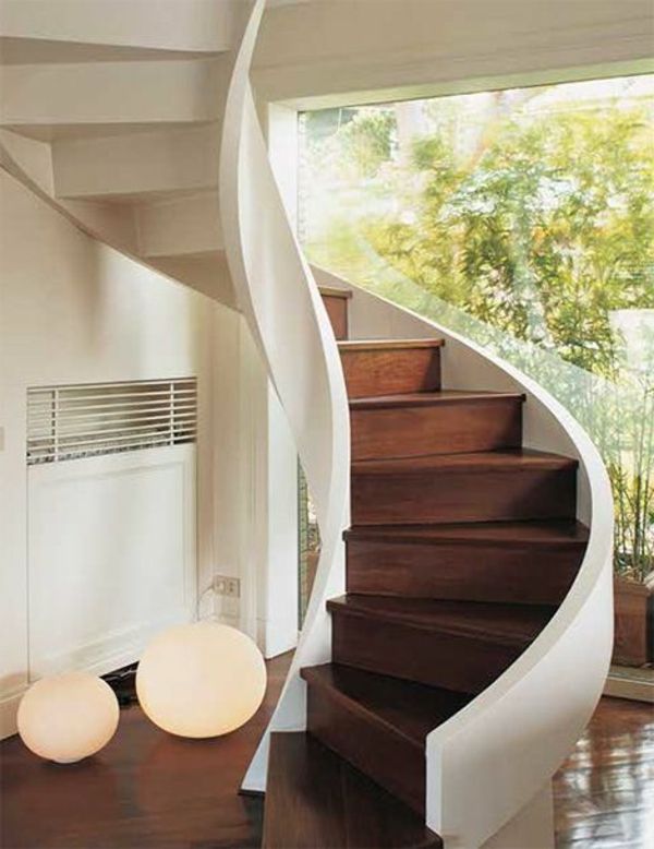 zanimivo Interior Design učinek polno načrtovanje za-a-spiralno stopnišče