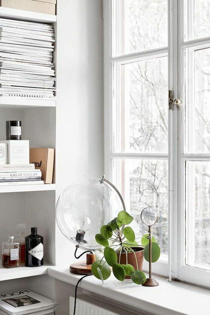 decoupage windowsill lamps flowerpot armazenamento na janela