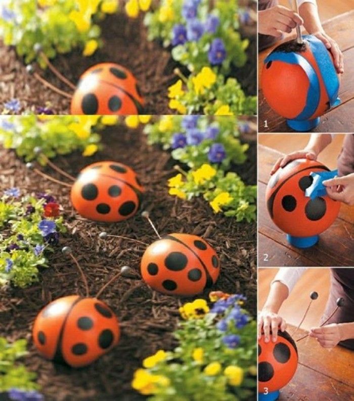 Záhradka deco-ladybug-shape