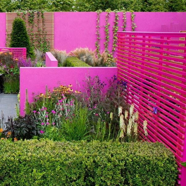 paesaggio e-paesaggistico-Gartenzaun-underline-colore disegno-idee-rosa