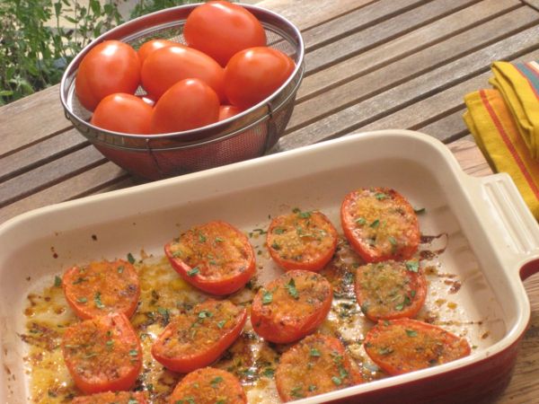 Smażone pomidory-z serem