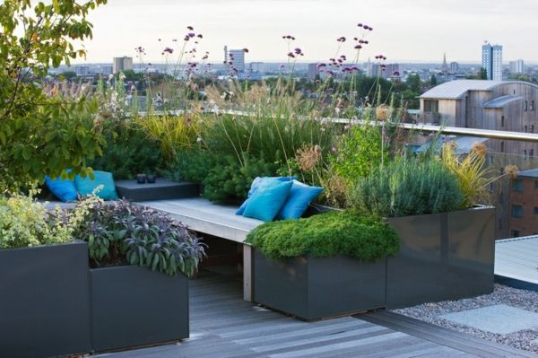 koselig hage on-the-terrassen-design idé