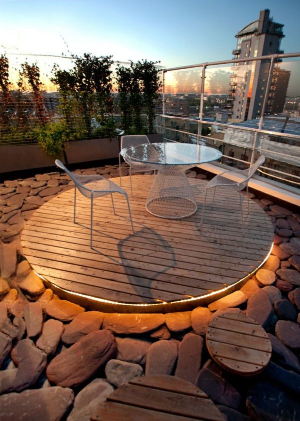 bom gosto-Exterior Design criativo idéia do projeto rooftop