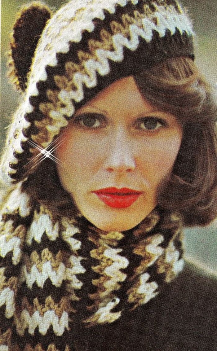 dziane-francusko-czapka szalik zima moda retro-chic-classic