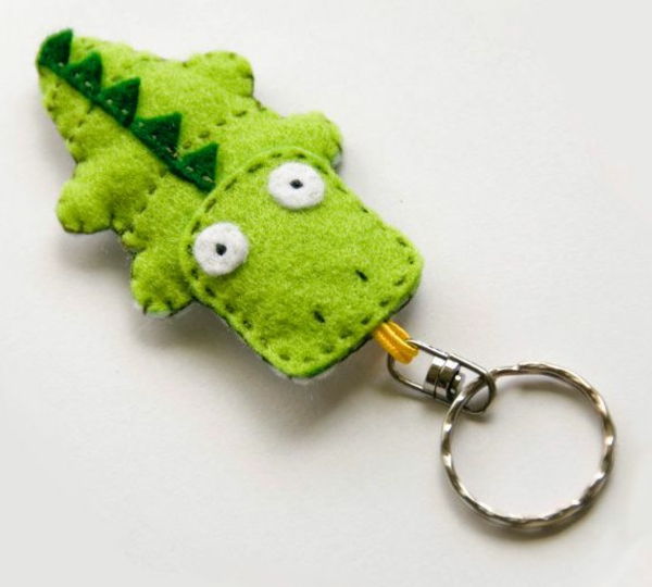 green-krokodil-key anhäner effektiv full konstruktion
