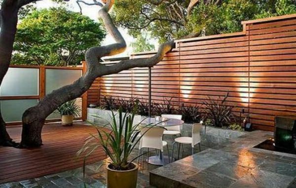 medinis sodo tvora dizainas - Idėja Atranka