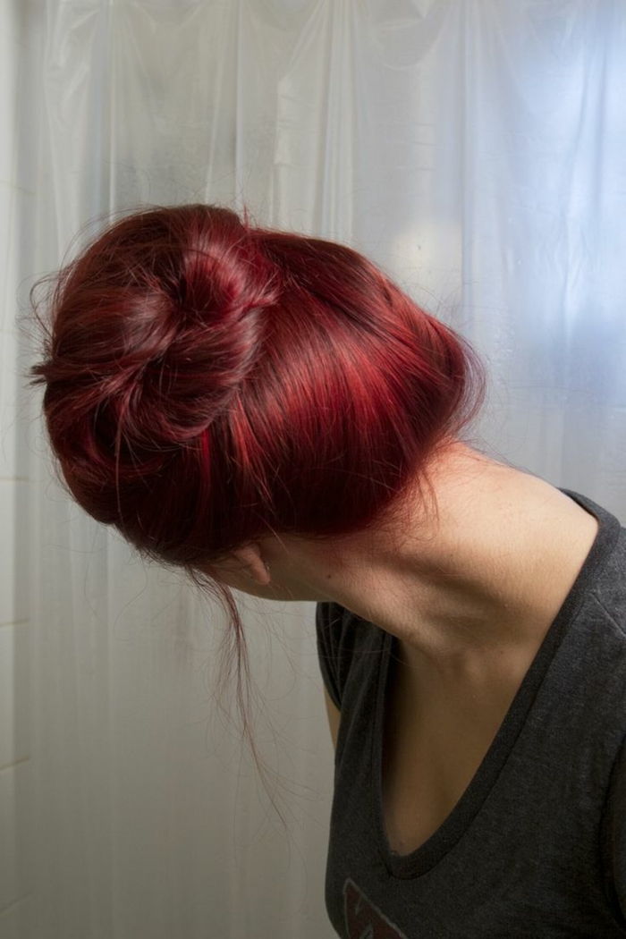 plaukų spalva, raudona ir ambicinga-šukuosena