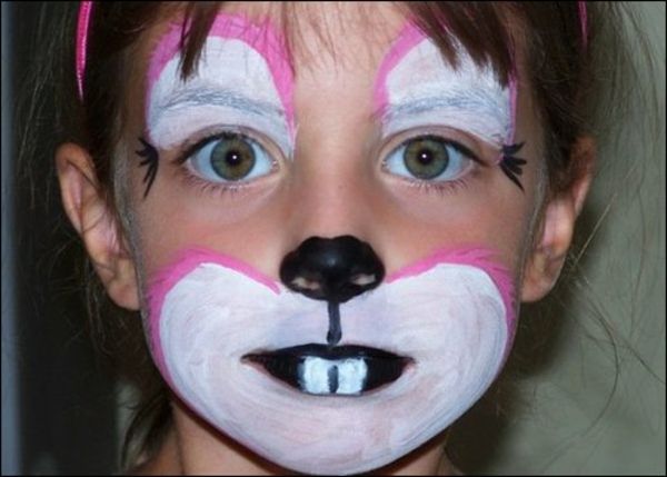 makeup make-up - čierny nos
