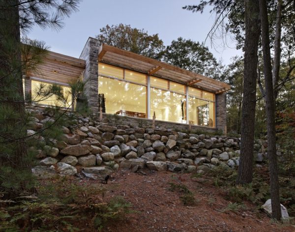 house-in-skogen-arkitektur-organiskt friska-build-build-organisk