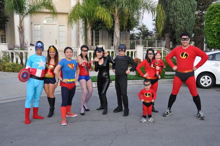 Superhero kostume za najstnike in celotno družino - otroški junaki