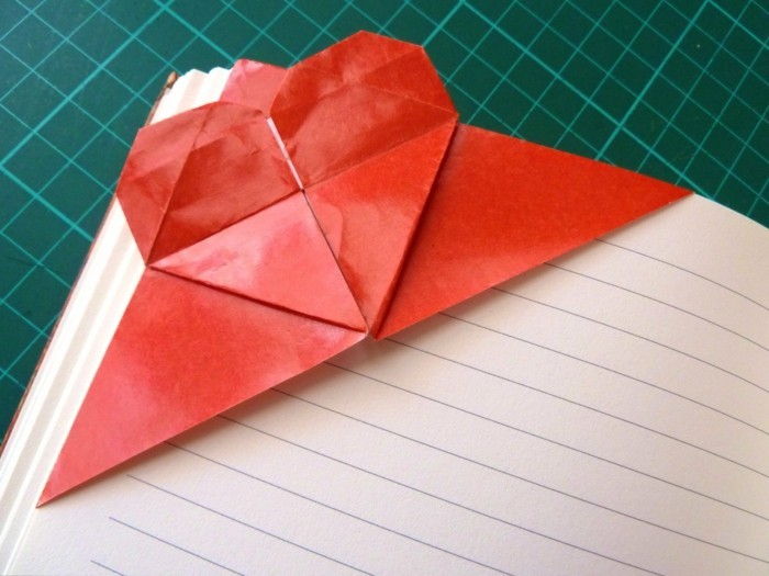 Herze-craft Red-model-interessante-origami