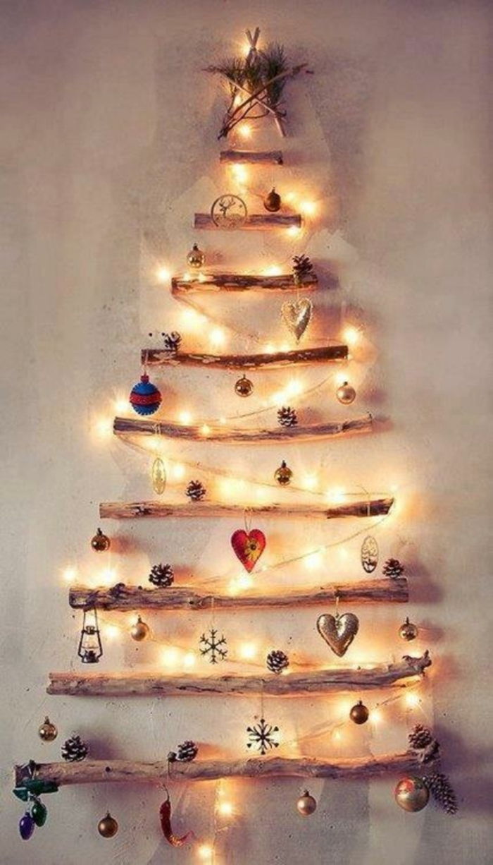 drevené dekorácie vianočný strom krásne Vianoce strana farbistý deco žiariace dekorácie na vianoce