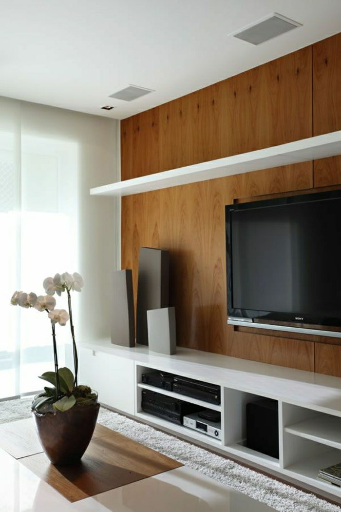 lesene plošče stenske-plošče-les-tv-stena-stena tv-sten-stenske oblikovanje stenske-plošče, stene polaganje ploščic-lesno
