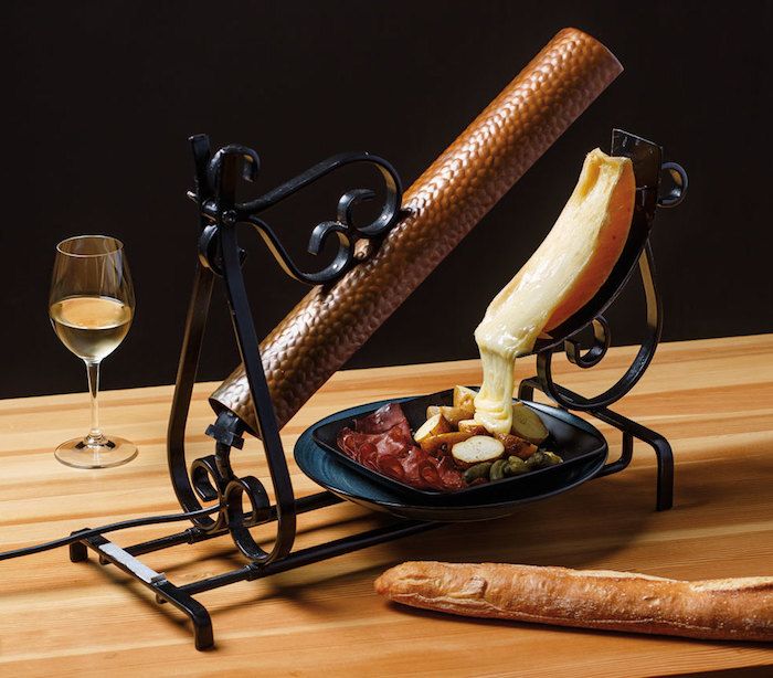 raclette ideer smelter ost for å lage god mat ide