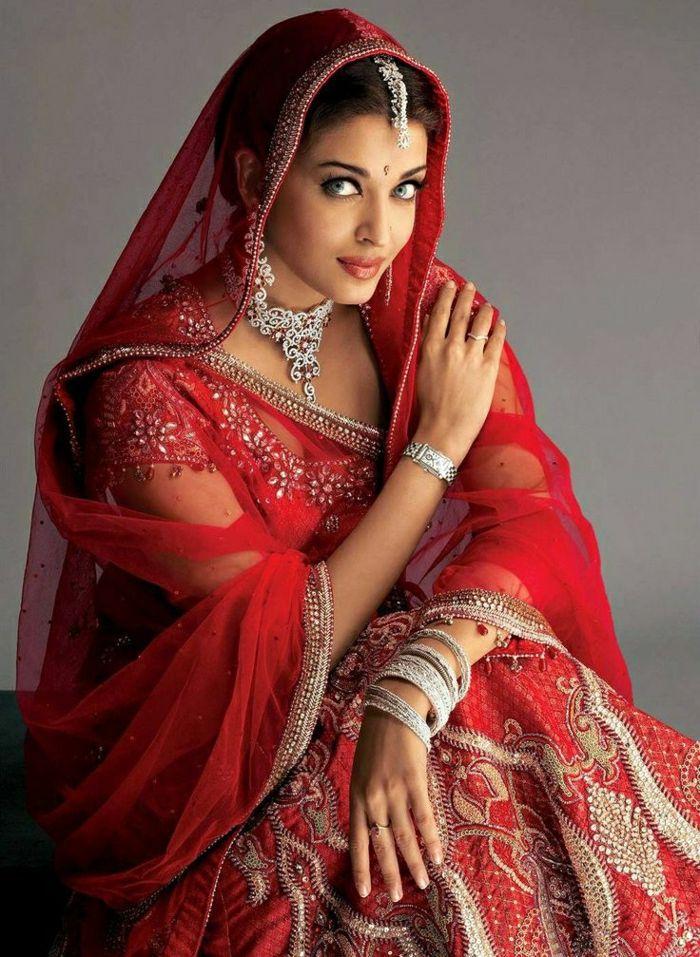 Indické šperky Aishwarya Rai Bollywood šperky