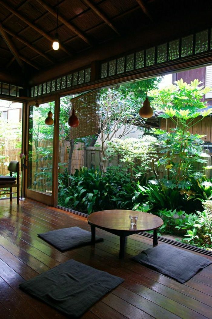 Japonská záhrada Zen atmosféra
