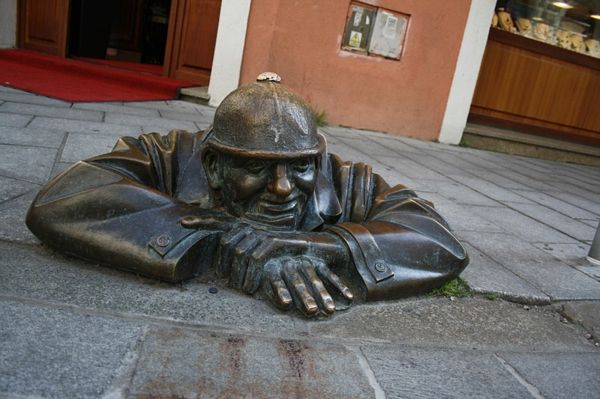 kunstneriske skulpturer-Bratislava