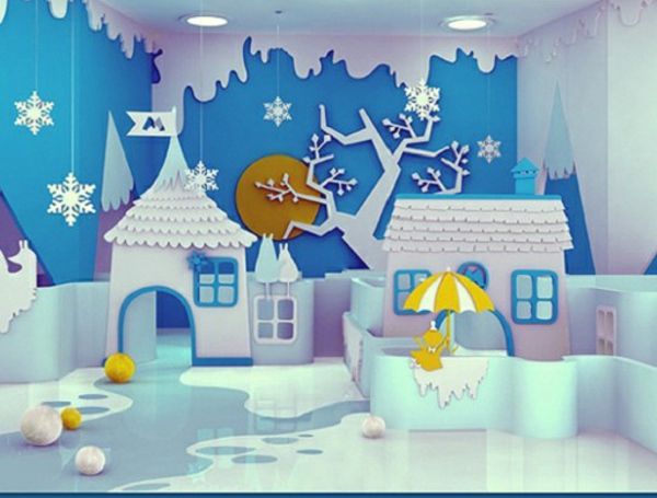 barnehage-interiør-decoration-vinter-roms gjør i