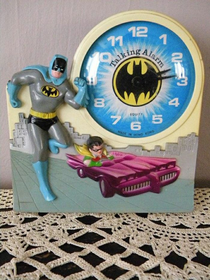 copii de alarmă ceas-cu-muzica-Batman model de ceas amuzant alarmă